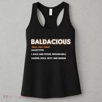 Bald Hairless Alopecia Bald Definition Women's Tank Top thumb 3