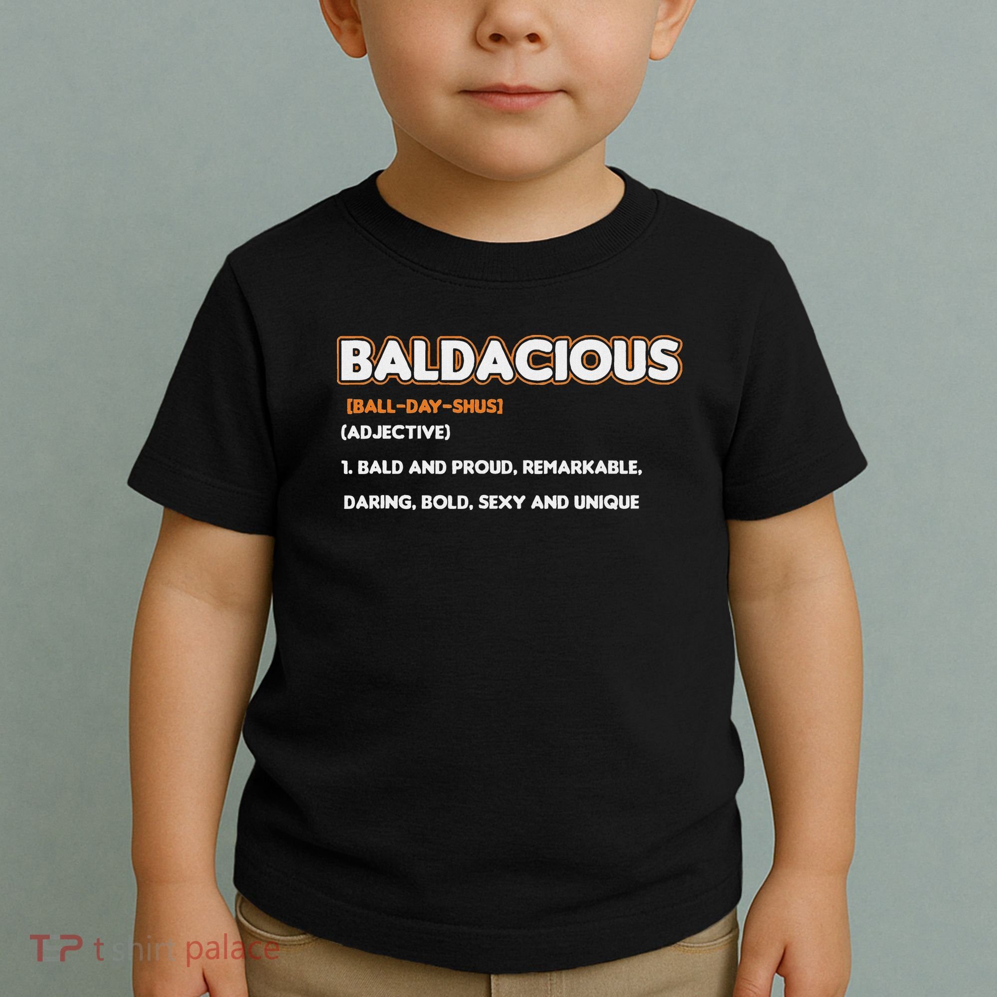 Bald Hairless Alopecia Bald Definition Toddler T-Shirt