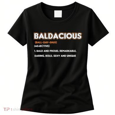 Bald Hairless Alopecia Bald Definition Women's T-Shirt