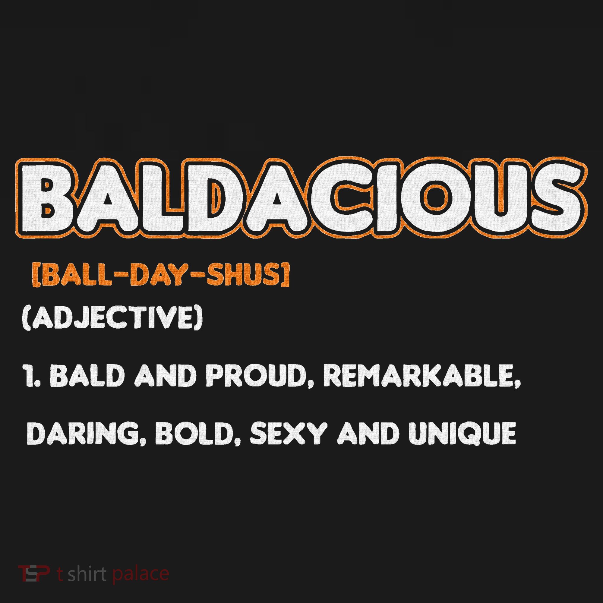 Bald Hairless Alopecia Bald Definition Women's T-Shirt
