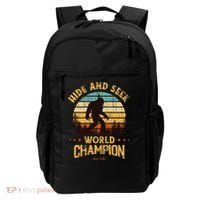 Bigfoogift Hide And Seek Bigfoot Hide And Seek Champion Cute Gift Backpack thumb 0