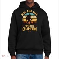Bigfoogift Hide And Seek Bigfoot Hide And Seek Champion Cute Gift District V.I.T. Heavyweight Hoodie thumb 0