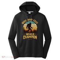 Bigfoogift Hide And Seek Bigfoot Hide And Seek Champion Cute Gift Performance Fleece Hoodie thumb 0