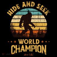 Bigfoogift Hide And Seek Bigfoot Hide And Seek Champion Cute Gift Kids Colorblock Raglan Jersey thumb 2