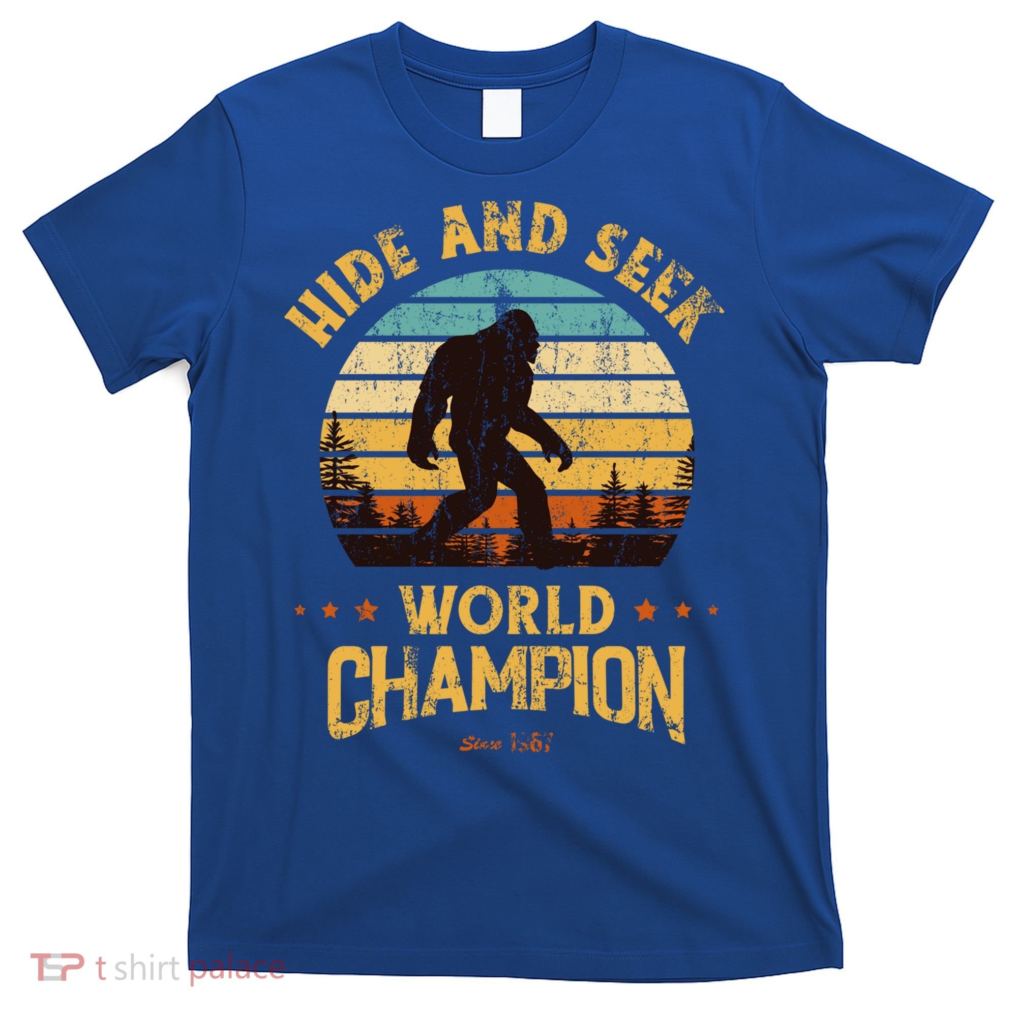 Bigfoogift Hide And Seek Bigfoot Hide And Seek Champion Cute Gift T-Shirt