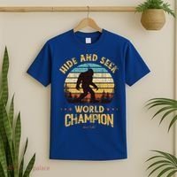 Bigfoogift Hide And Seek Bigfoot Hide And Seek Champion Cute Gift T-Shirt thumb 2