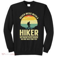 Best Hiking Art Outdoor Hike Gear Hiker Hiking Sweatshirt thumb 0