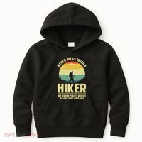 Best Hiking Art Outdoor Hike Gear Hiker Hiking Kids Hoodie thumb 0