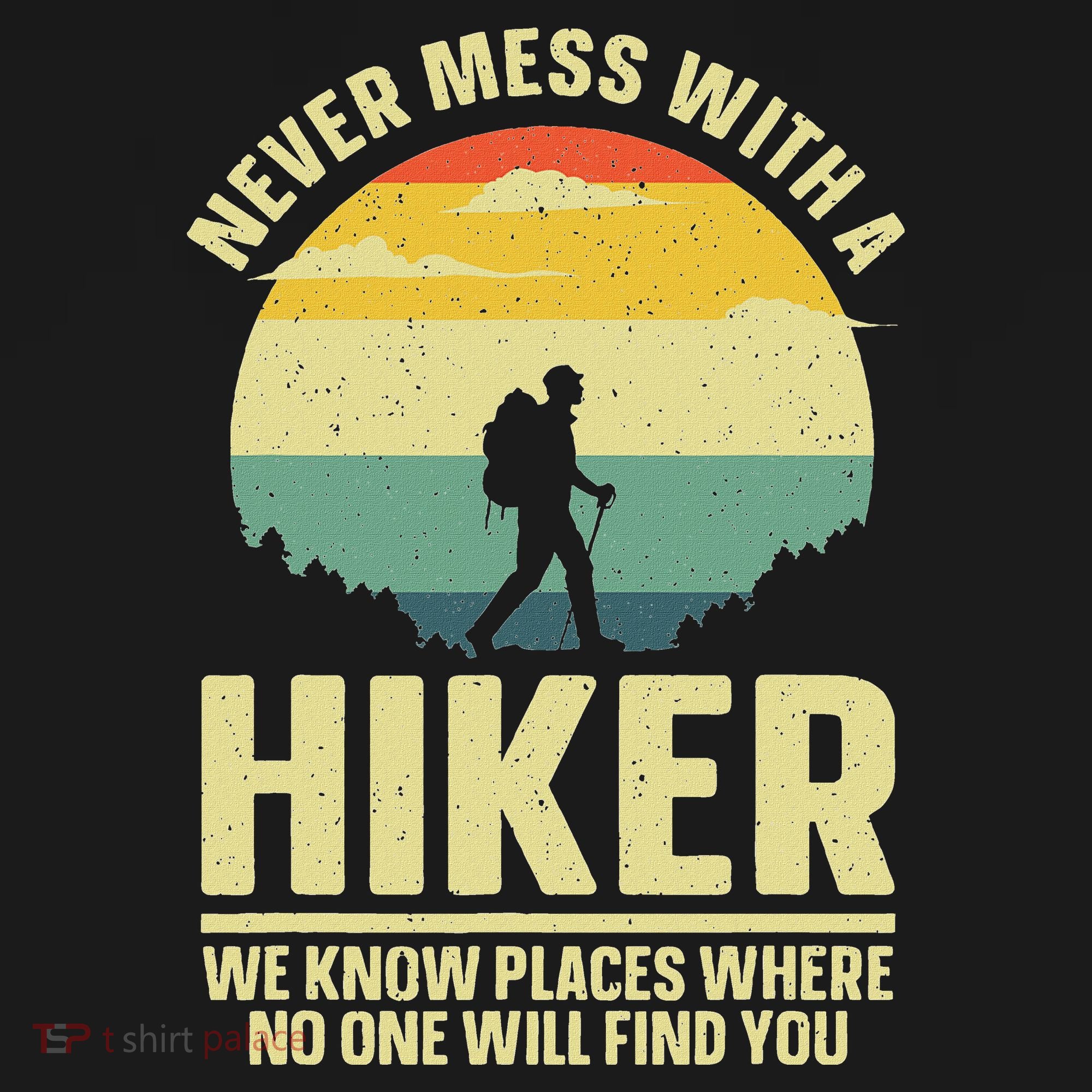 Best Hiking Art Outdoor Hike Gear Hiker Hiking Kids T-Shirt