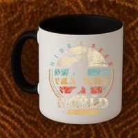 Bigfoot Hide And Seek Champion Sasquatch Camping Tees Coffee Mug thumb 2
