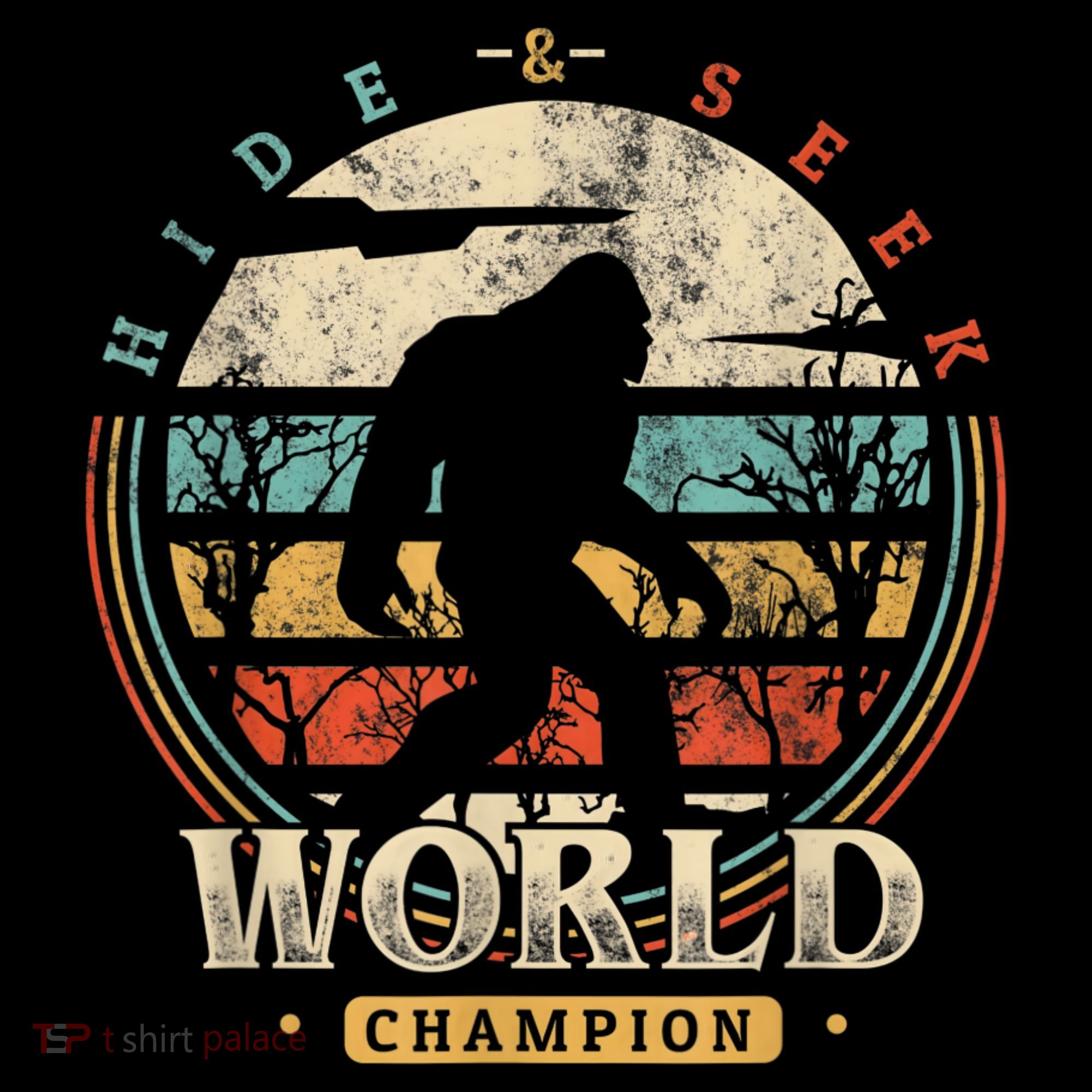 Bigfoot Hide And Seek Champion Sasquatch Camping Tees Coffee Mug