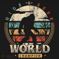 Bigfoot Hide And Seek Champion Sasquatch Camping Tees Women's Hoodie thumb 2