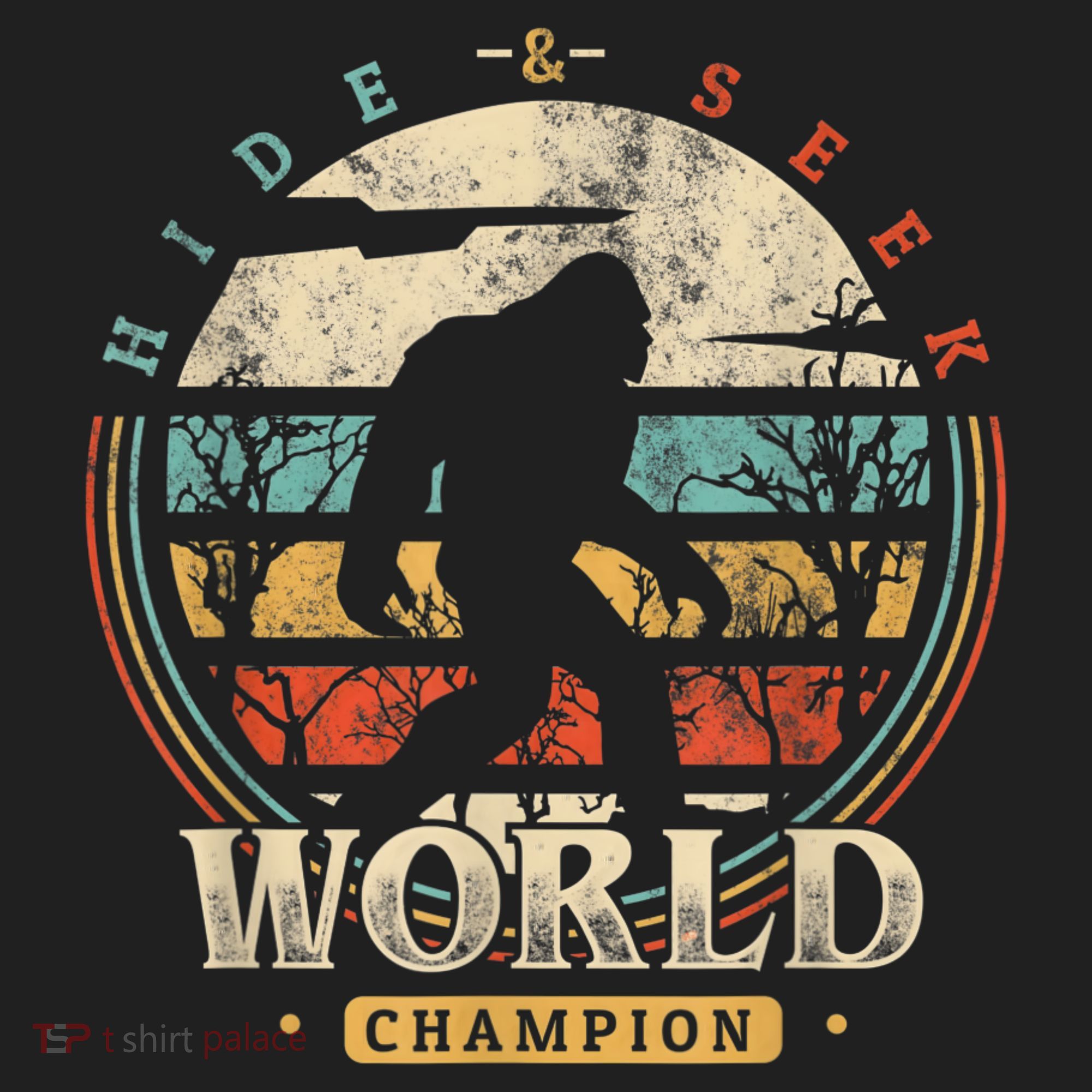 Bigfoot Hide And Seek Champion Sasquatch Camping Tees Tumbler