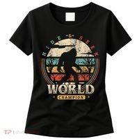 Bigfoot Hide And Seek Champion Sasquatch Camping Tees Women's T-Shirt thumb 0