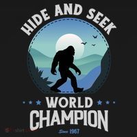 Bigfoogift Hide And Seek Bigfoot Hide And Seek Champion Cool Gift Women's Hoodie thumb 2