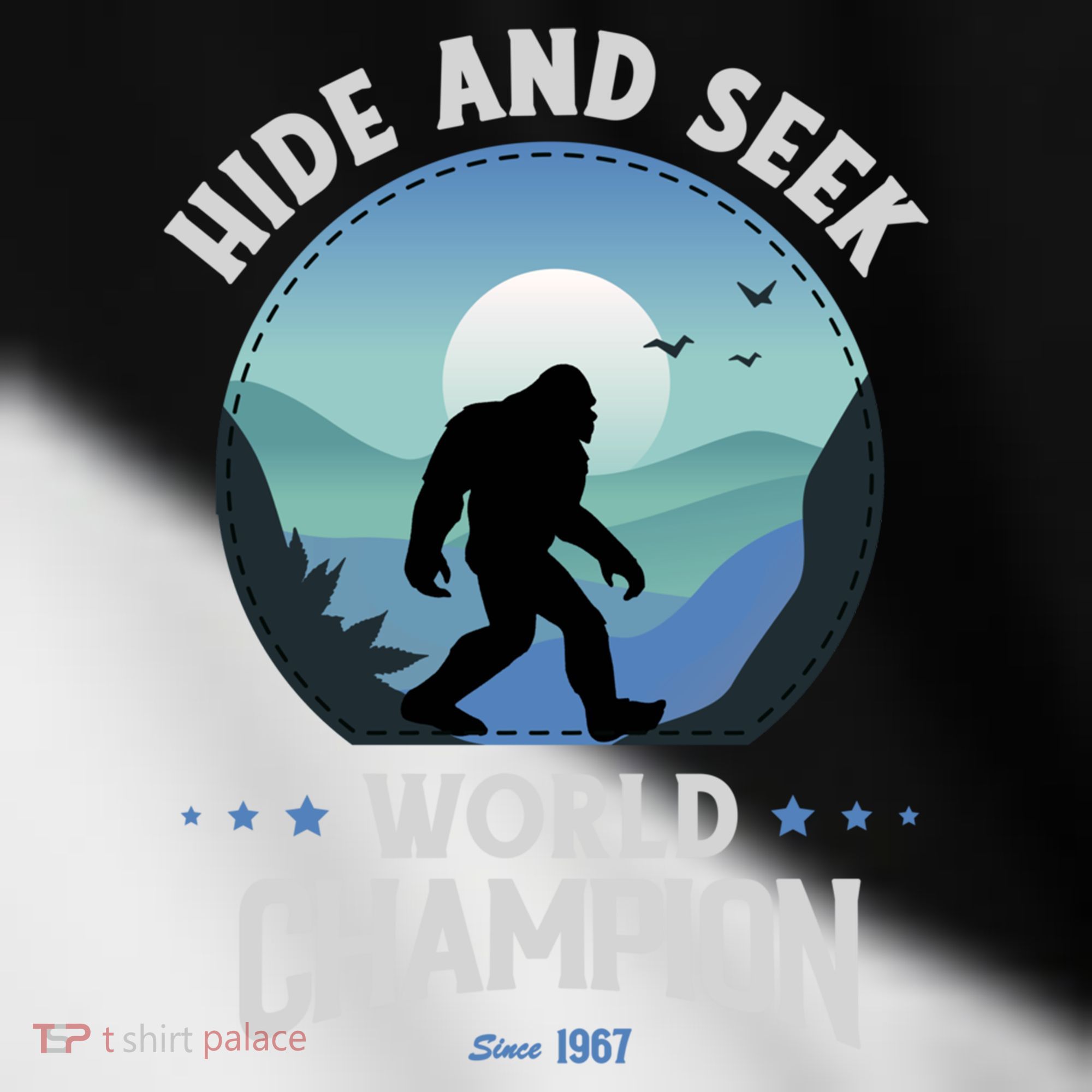 Bigfoogift Hide And Seek Bigfoot Hide And Seek Champion Cool Gift Toddler Fine Jersey T-Shirt