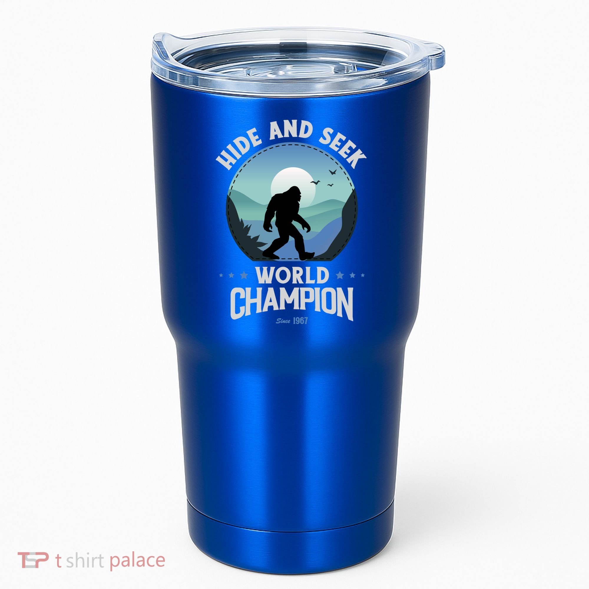Bigfoogift Hide And Seek Bigfoot Hide And Seek Champion Cool Gift Tumbler
