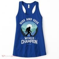 Bigfoogift Hide And Seek Bigfoot Hide And Seek Champion Cool Gift Women's Tank Top thumb 0