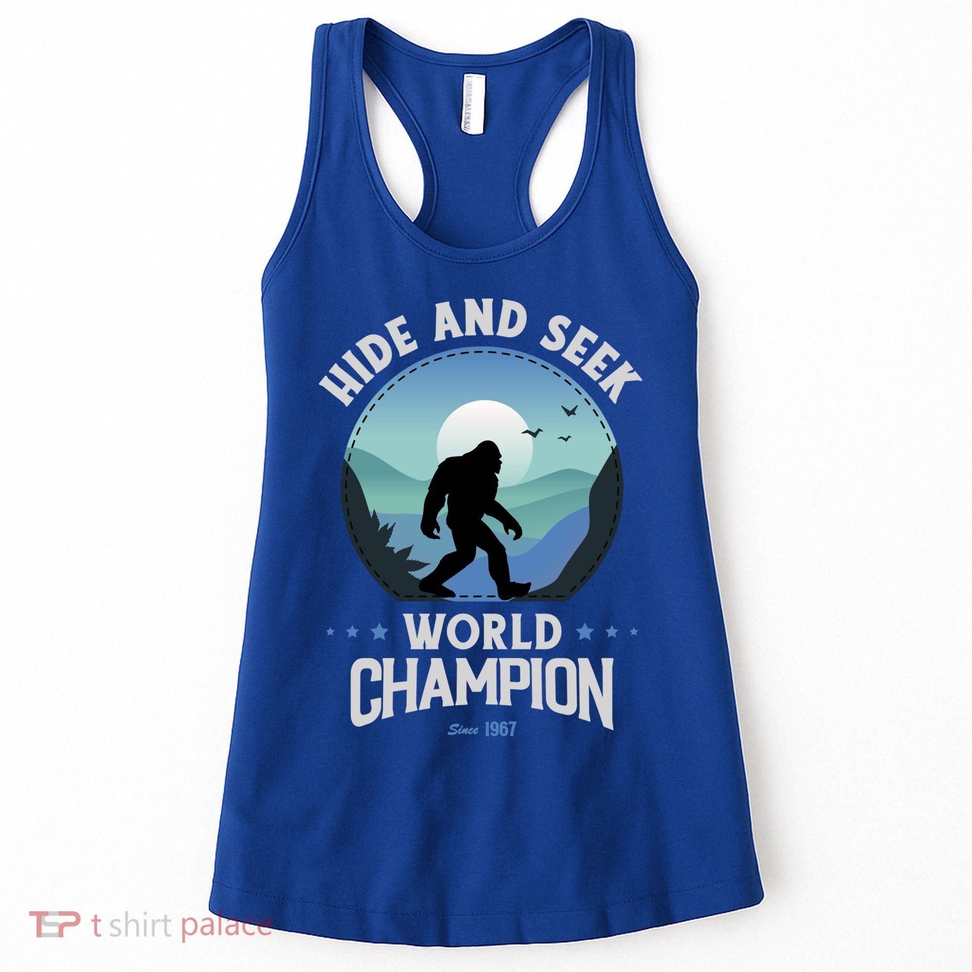 Bigfoogift Hide And Seek Bigfoot Hide And Seek Champion Cool Gift Women's Tank Top