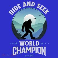 Bigfoogift Hide And Seek Bigfoot Hide And Seek Champion Cool Gift Tie-Dye T-Shirt thumb 2