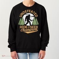 Bigfoot Hide And Seek Champion Sasquatch Stuff Women's Sweatshirt thumb 0