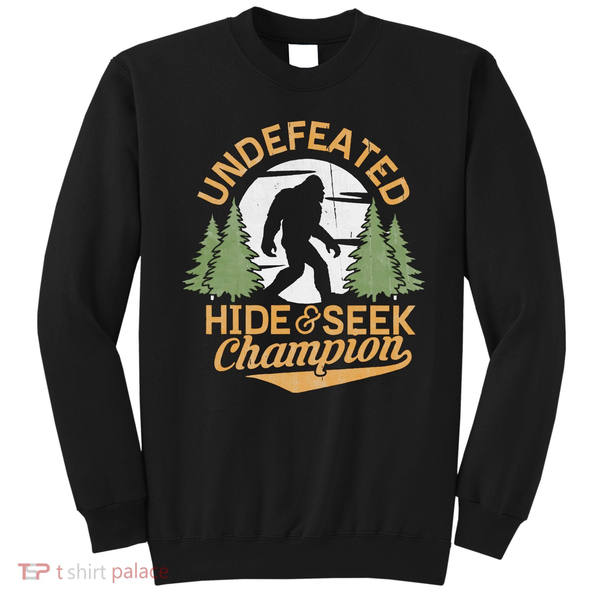 Bigfoot Hide And Seek Champion Sasquatch Stuff Sweatshirt