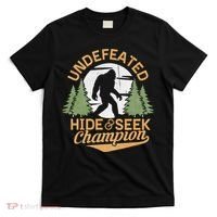 Bigfoot Hide And Seek Champion Sasquatch Stuff T-Shirt thumb 0