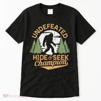 Bigfoot Hide And Seek Champion Sasquatch Stuff Tall T-Shirt thumb 0