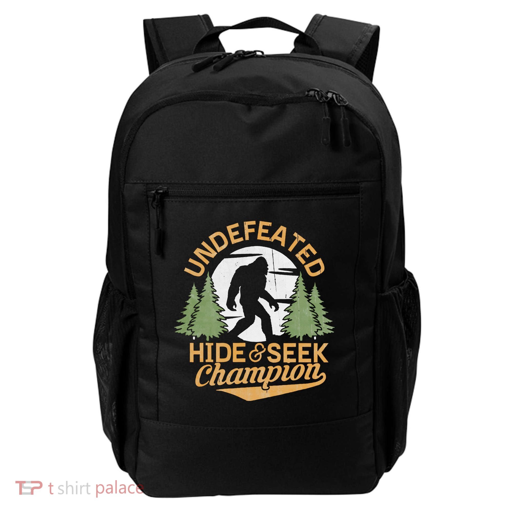 Bigfoot Hide And Seek Champion Sasquatch Stuff Backpack