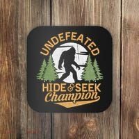 Bigfoot Hide And Seek Champion Sasquatch Stuff Coaster thumb 0