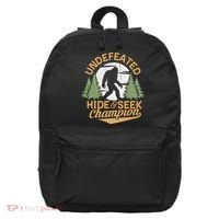 Bigfoot Hide And Seek Champion Sasquatch Stuff 16 in Basic Backpack thumb 0