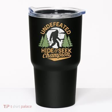 Bigfoot Hide And Seek Champion Sasquatch Stuff Tumbler