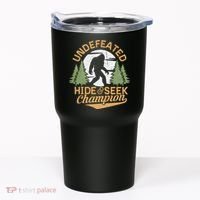 Bigfoot Hide And Seek Champion Sasquatch Stuff Tumbler thumb 0