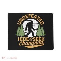 Bigfoot Hide And Seek Champion Sasquatch Stuff Mousepad thumb 0