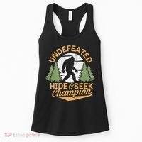 Bigfoot Hide And Seek Champion Sasquatch Stuff Women's Tank Top thumb 0