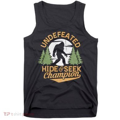 Bigfoot Hide And Seek Champion Sasquatch Stuff Tank Top