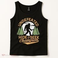 Bigfoot Hide And Seek Champion Sasquatch Stuff Tank Top thumb 2