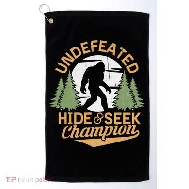 Bigfoot Hide And Seek Champion Sasquatch Stuff Golf Towel