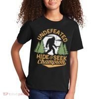 Bigfoot Hide And Seek Champion Sasquatch Stuff Kids T-Shirt thumb 2