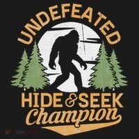 Bigfoot Hide And Seek Champion Sasquatch Stuff Kids Tie-Dye T-Shirt thumb 3