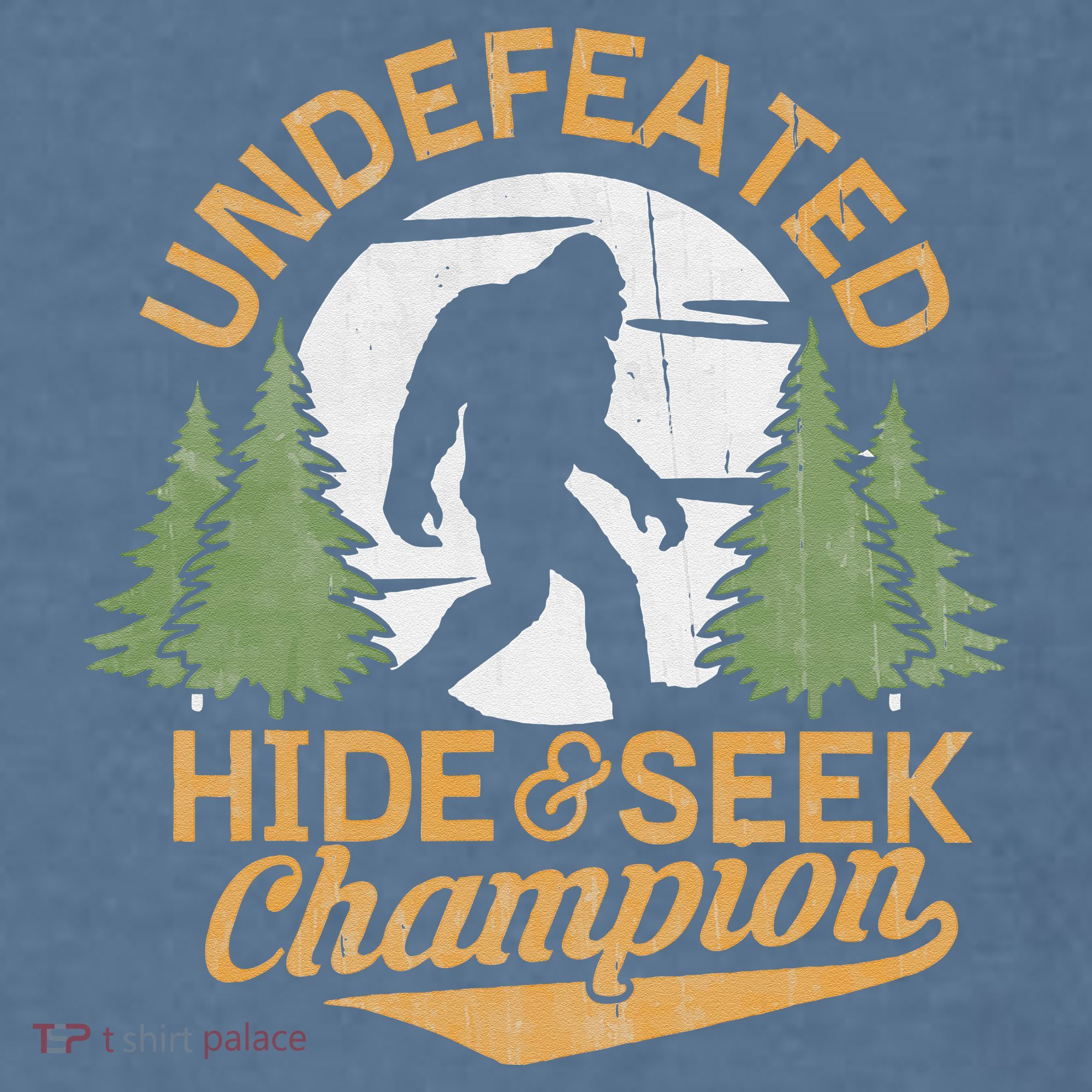 Bigfoot Hide And Seek Champion Sasquatch Stuff Garment-Dyed Sweatshirt