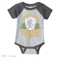 Bigfoot Hide And Seek Champion Sasquatch Stuff Infant Baby Jersey Bodysuit thumb 0