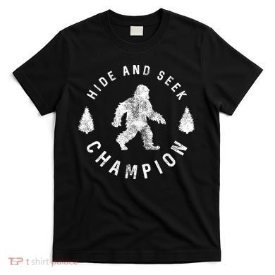 Bigfoot Hide And Seek Champion T-Shirt