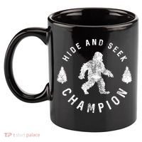 Bigfoot Hide And Seek Champion 11oz C Handle Ceramic Mug thumb 2