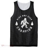 Bigfoot Hide And Seek Champion Mesh Reversible Basketball Jersey Tank thumb 0