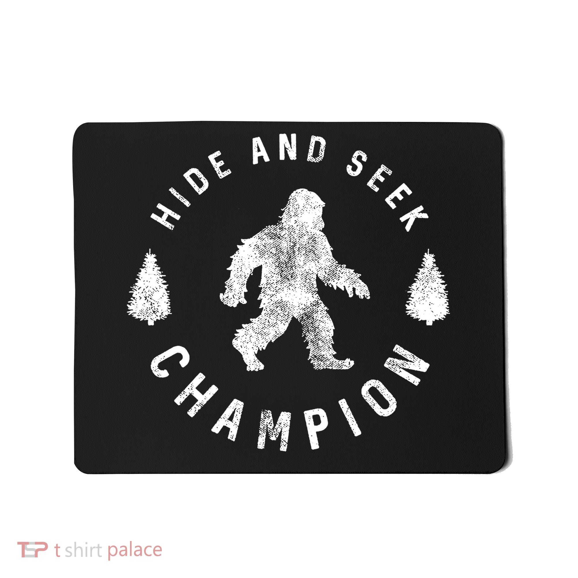 Bigfoot Hide And Seek Champion Mousepad
