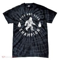 Bigfoot Hide And Seek Champion Tie-Dye T-Shirt thumb 0