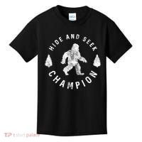 Bigfoot Hide And Seek Champion Kids T-Shirt thumb 0