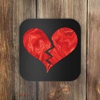 Broken Heart Anti Valentine Coaster thumb 0
