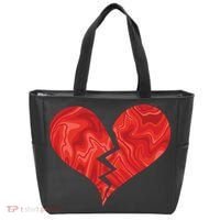 Broken Heart Anti Valentine Tote Bag thumb 0